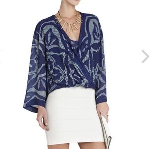 EUC‼️ BCBGMaxAzria “RUTHIE” Top -XXS